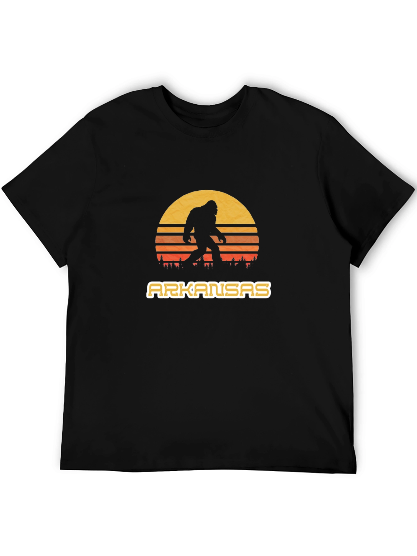 Arkansas Bigfoot T-Shirt Sasquatch Sunset Tee