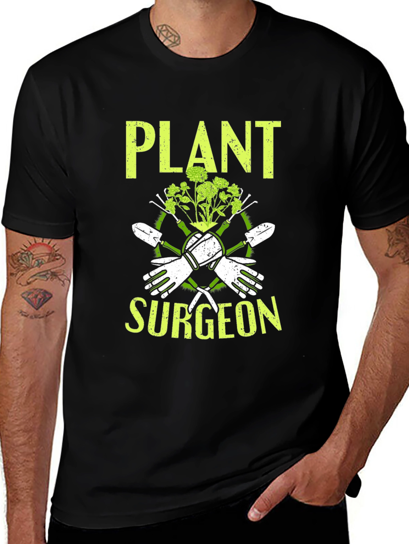 Plant Surgeon Graphic T-Shirt - Gardening Humor Tee