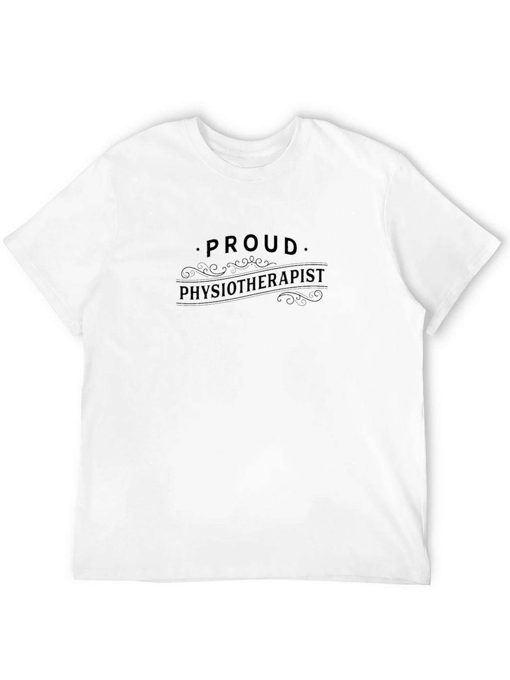 Proud Physiotherapist Black T-Shirt