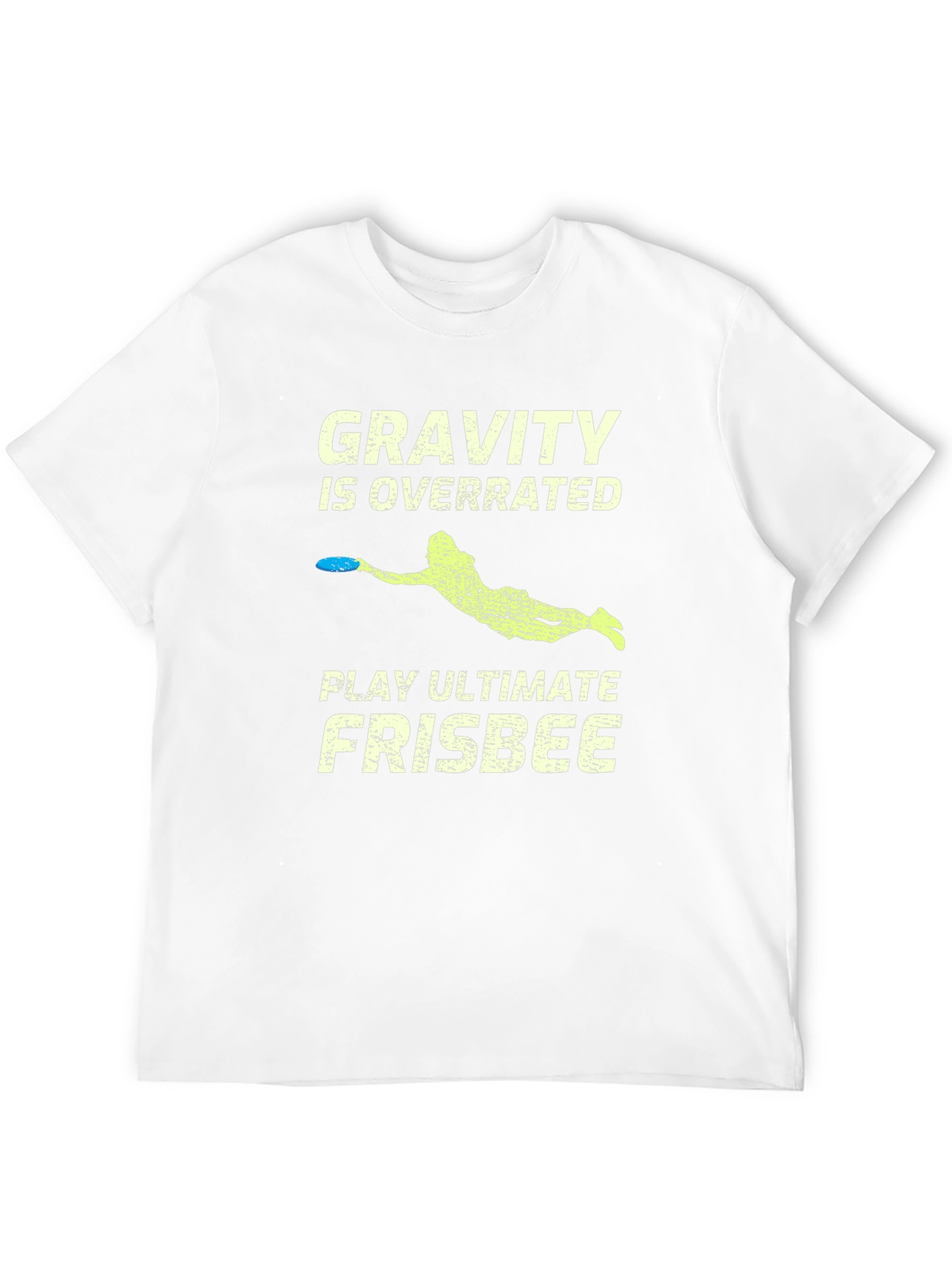 Gravity is Overrated Ultimate Frisbee T-Shirt