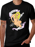 Lucky One Graphic Tee - Black