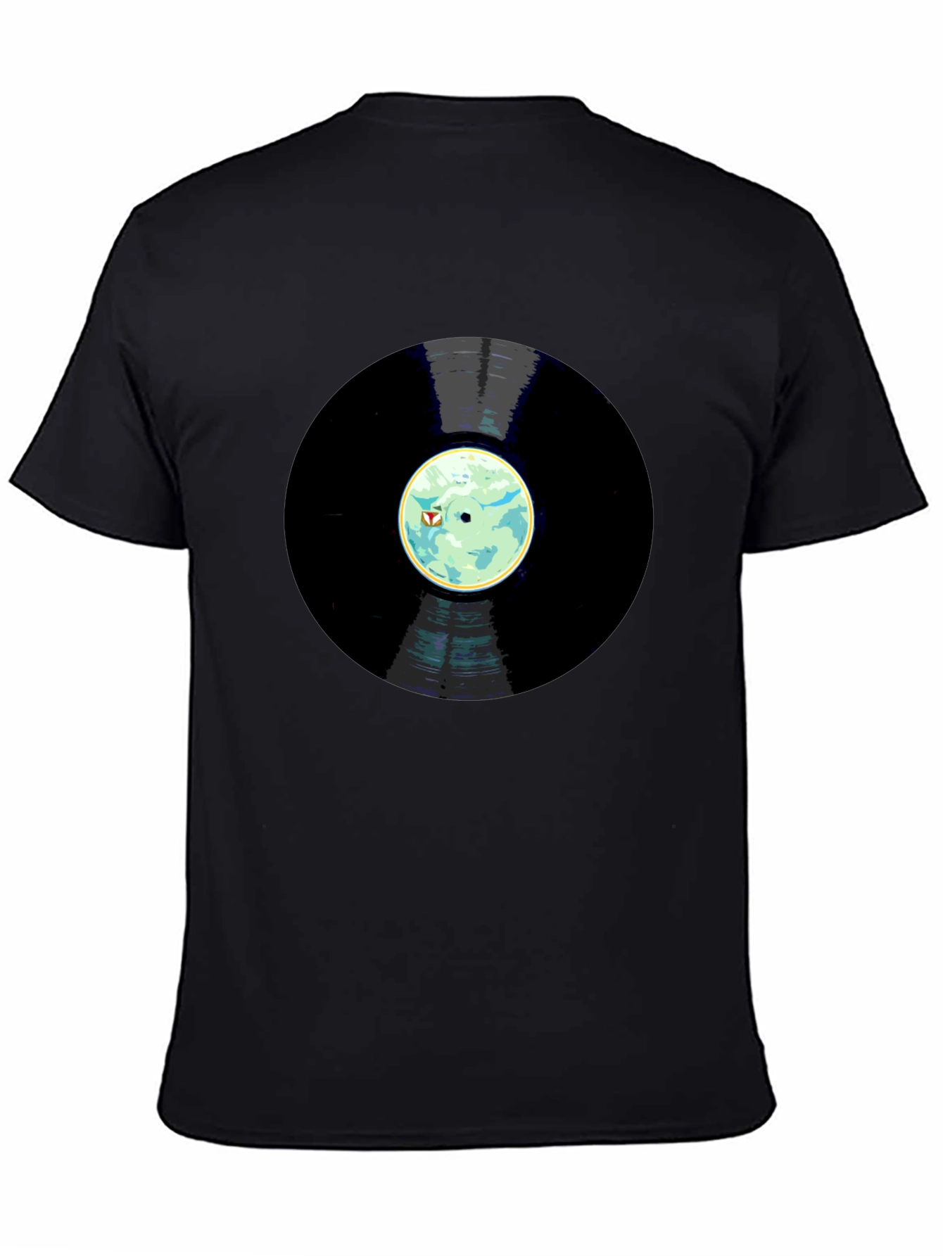 Vinyl Record Graphic Tee - Music Lovers T-Shirt