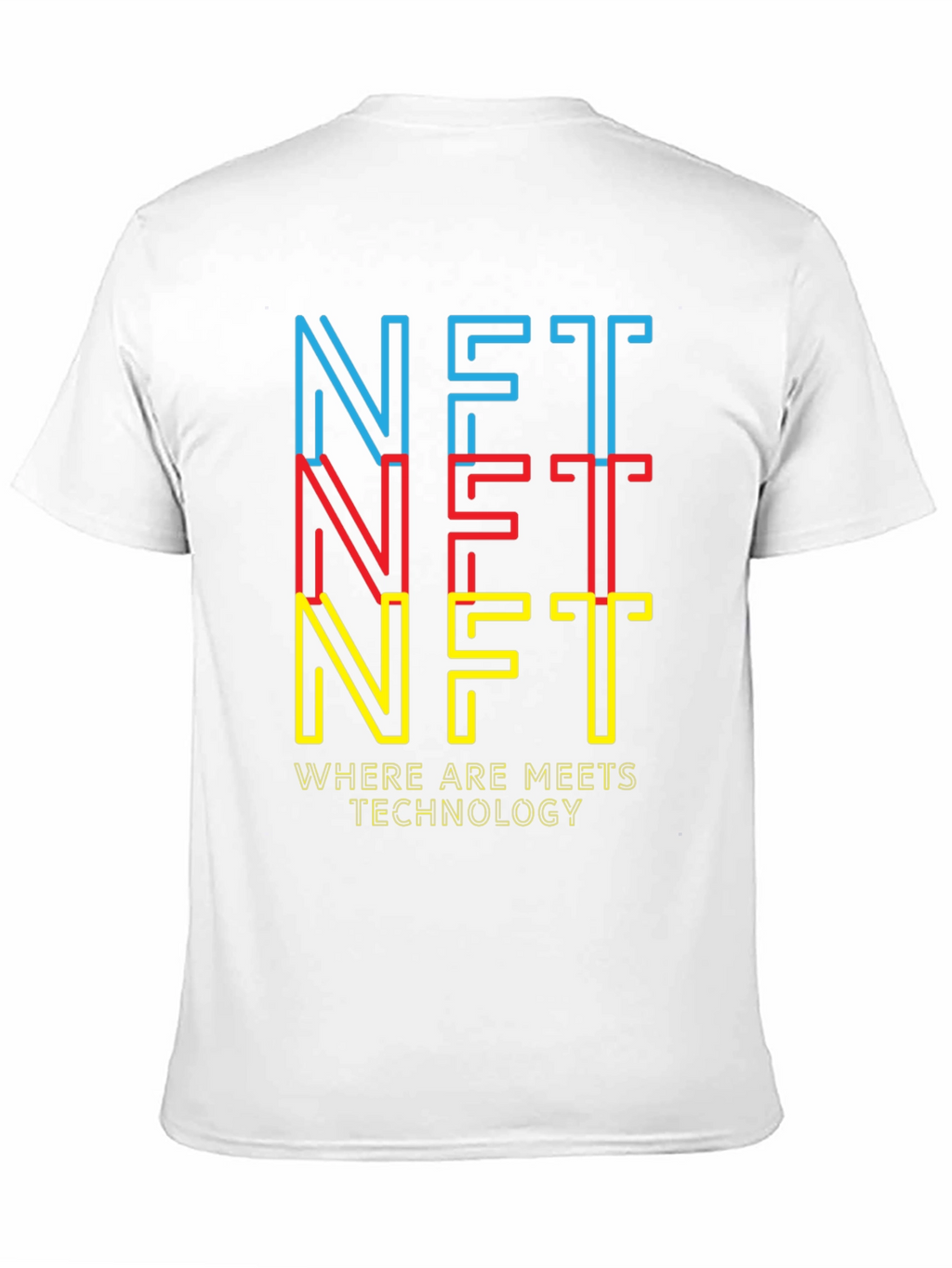 NFT Meets Technology Graphic T-Shirt