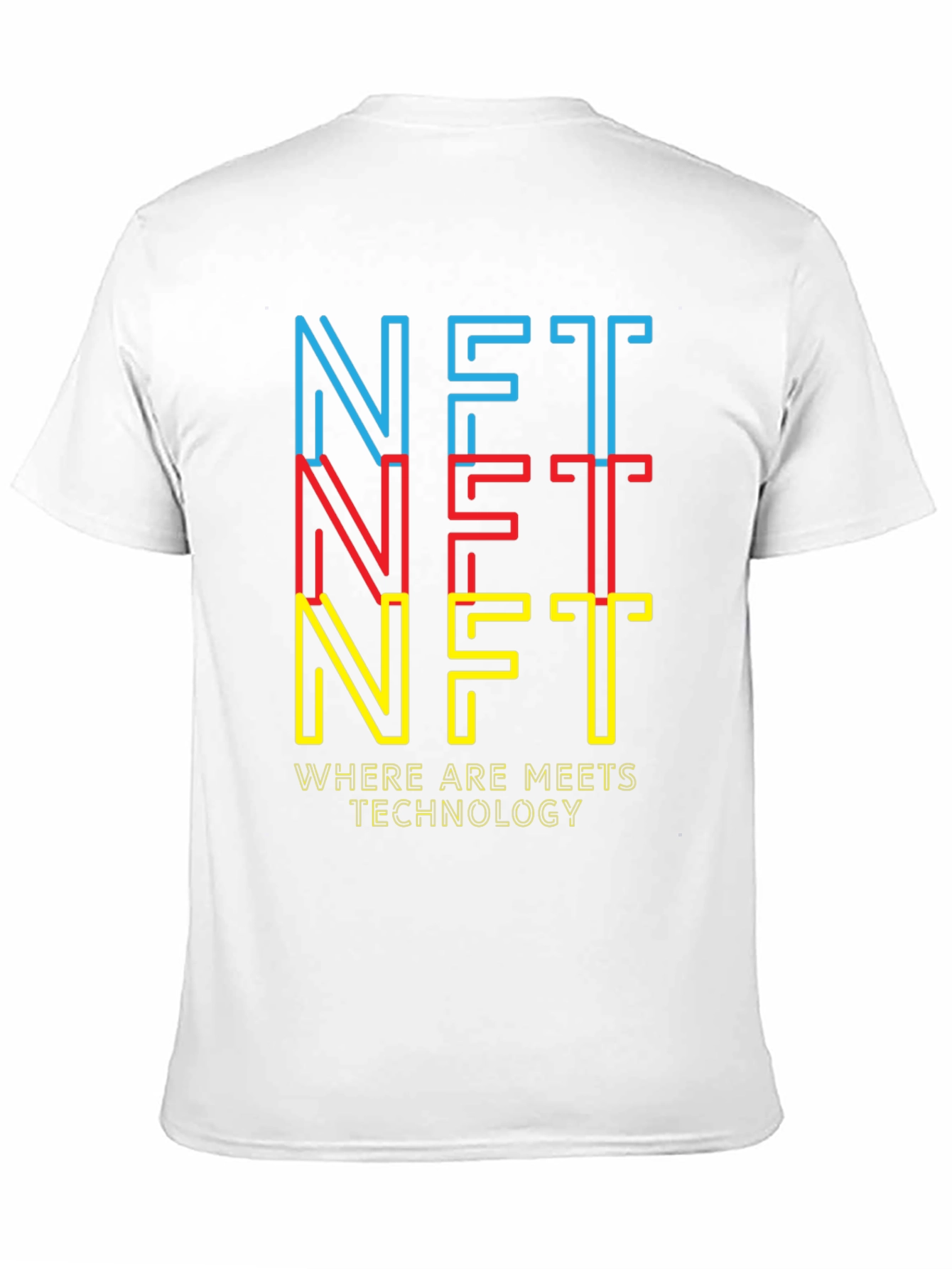NFT Meets Technology Graphic T-Shirt