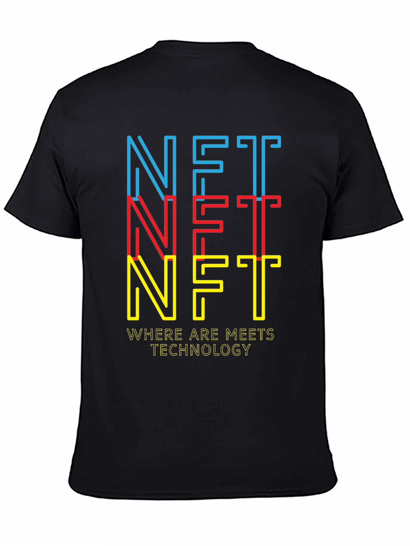 NFT Meets Technology Graphic T-Shirt
