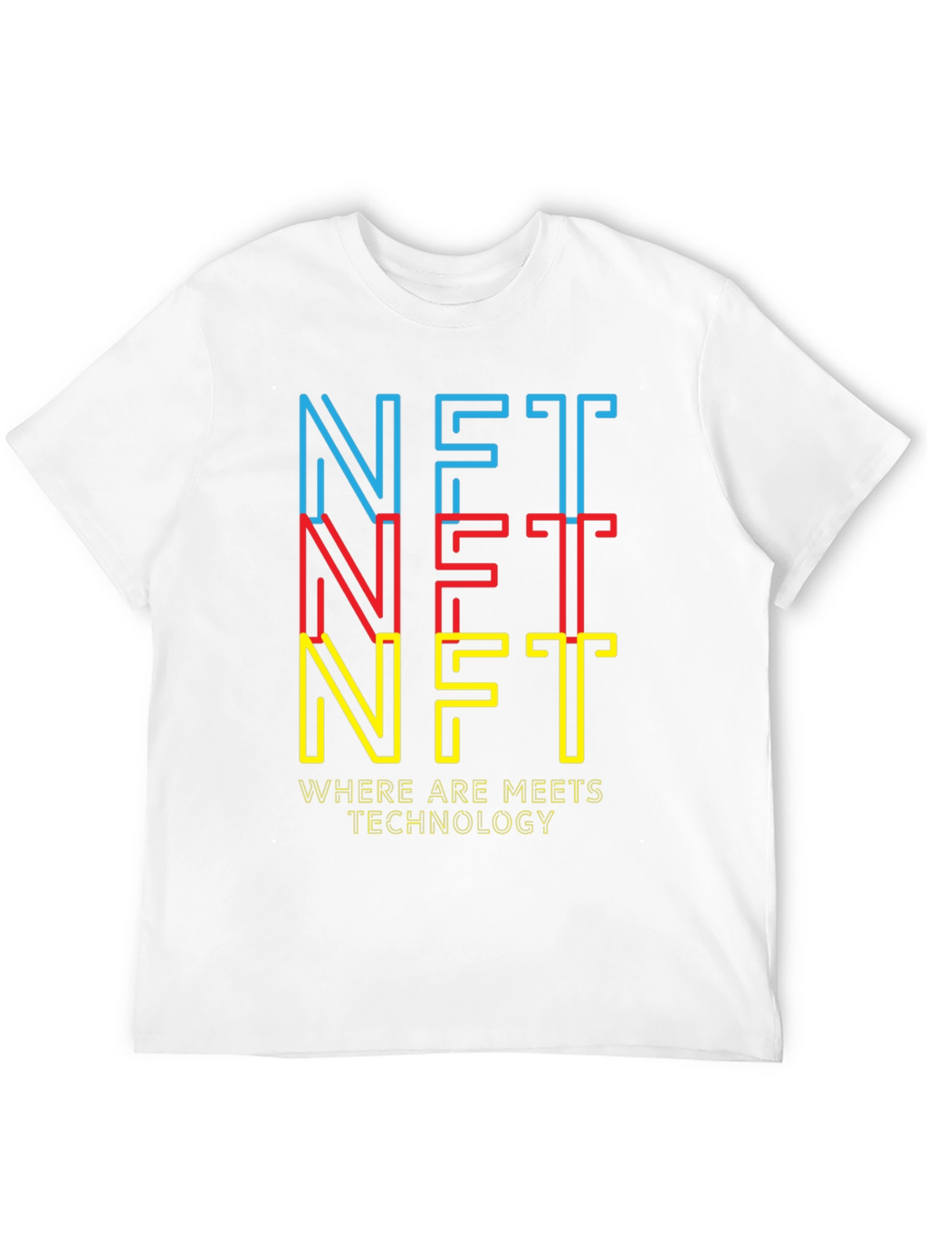 NFT Meets Technology Graphic T-Shirt