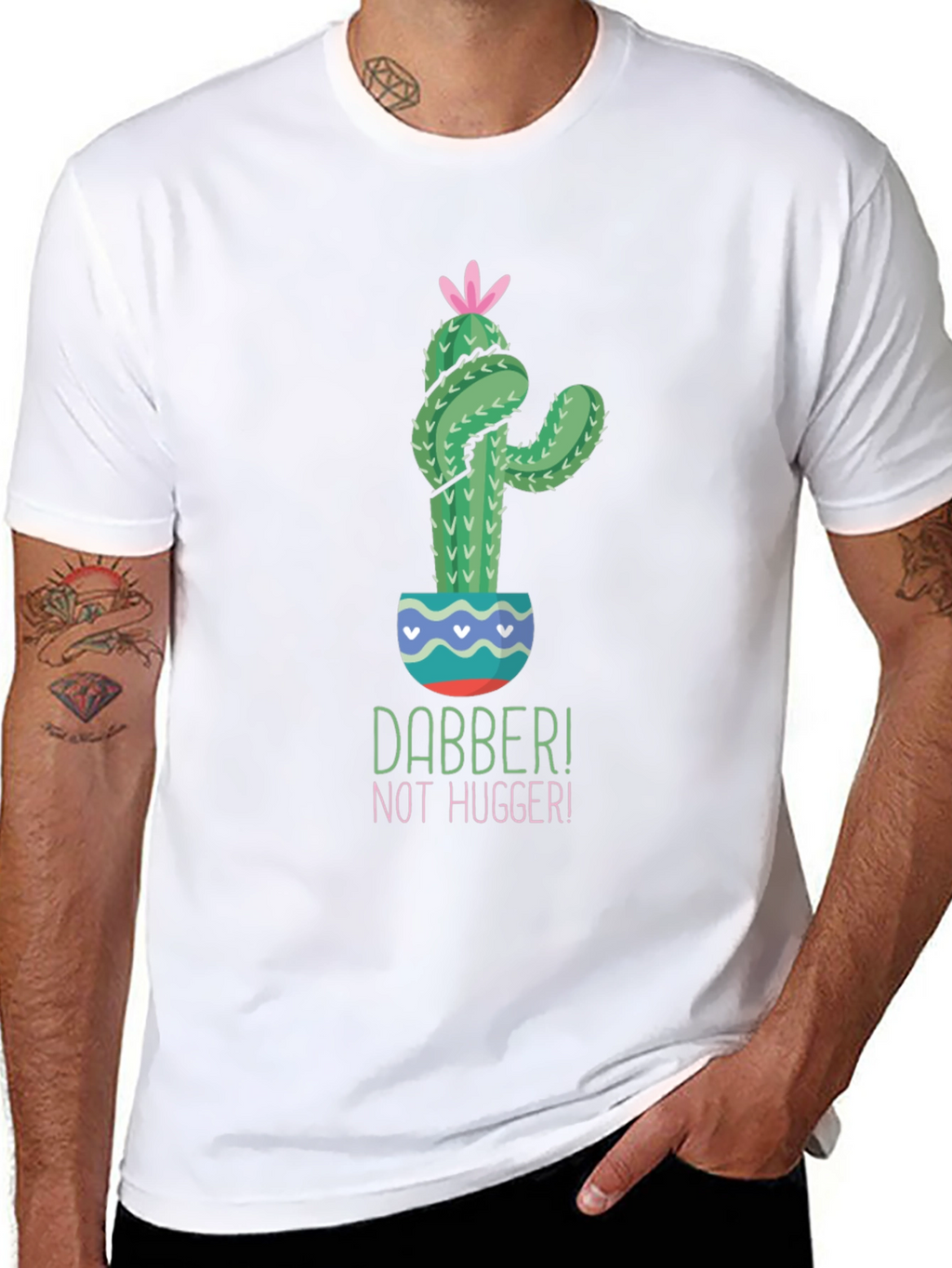 Dabber Cactus Graphic T-Shirt