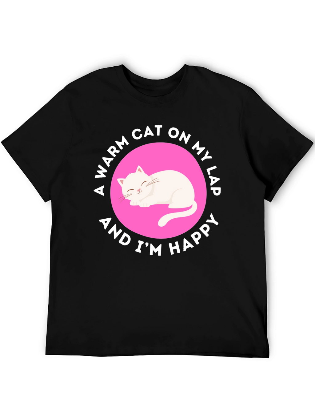 Warm Cat On My Lap T-Shirt