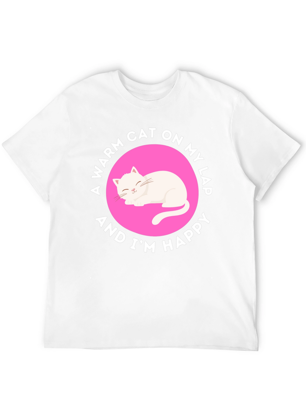 Warm Cat On My Lap T-Shirt