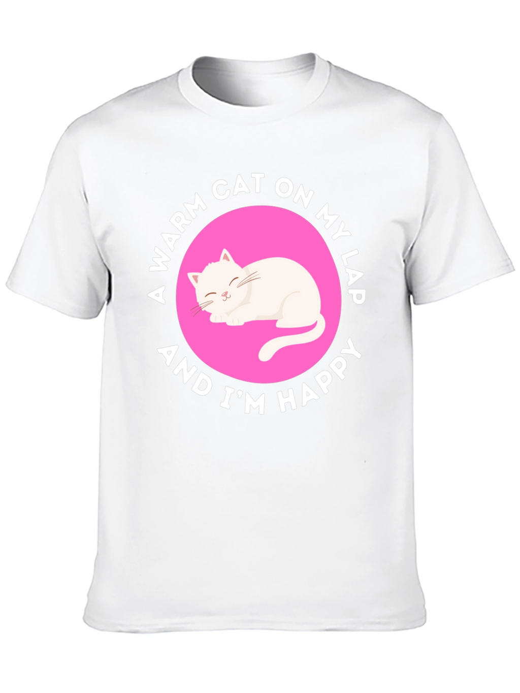 Warm Cat On My Lap T-Shirt