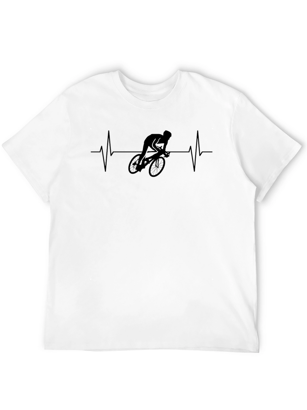 Cyclist Heartbeat Graphic T-Shirt