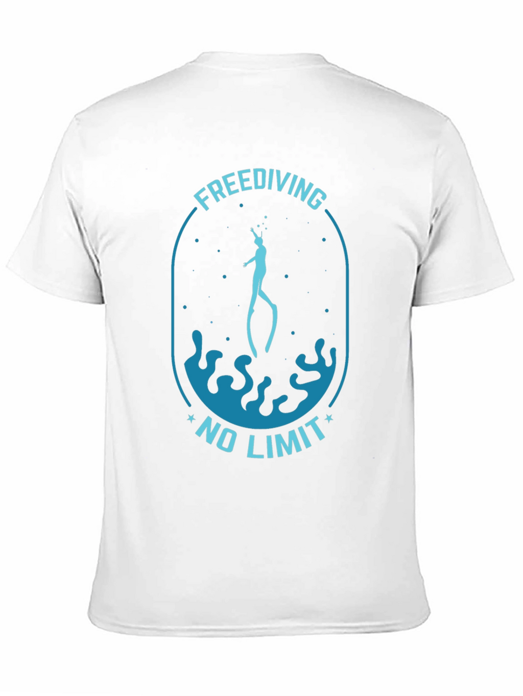 Freediving No Limit Black T-Shirt