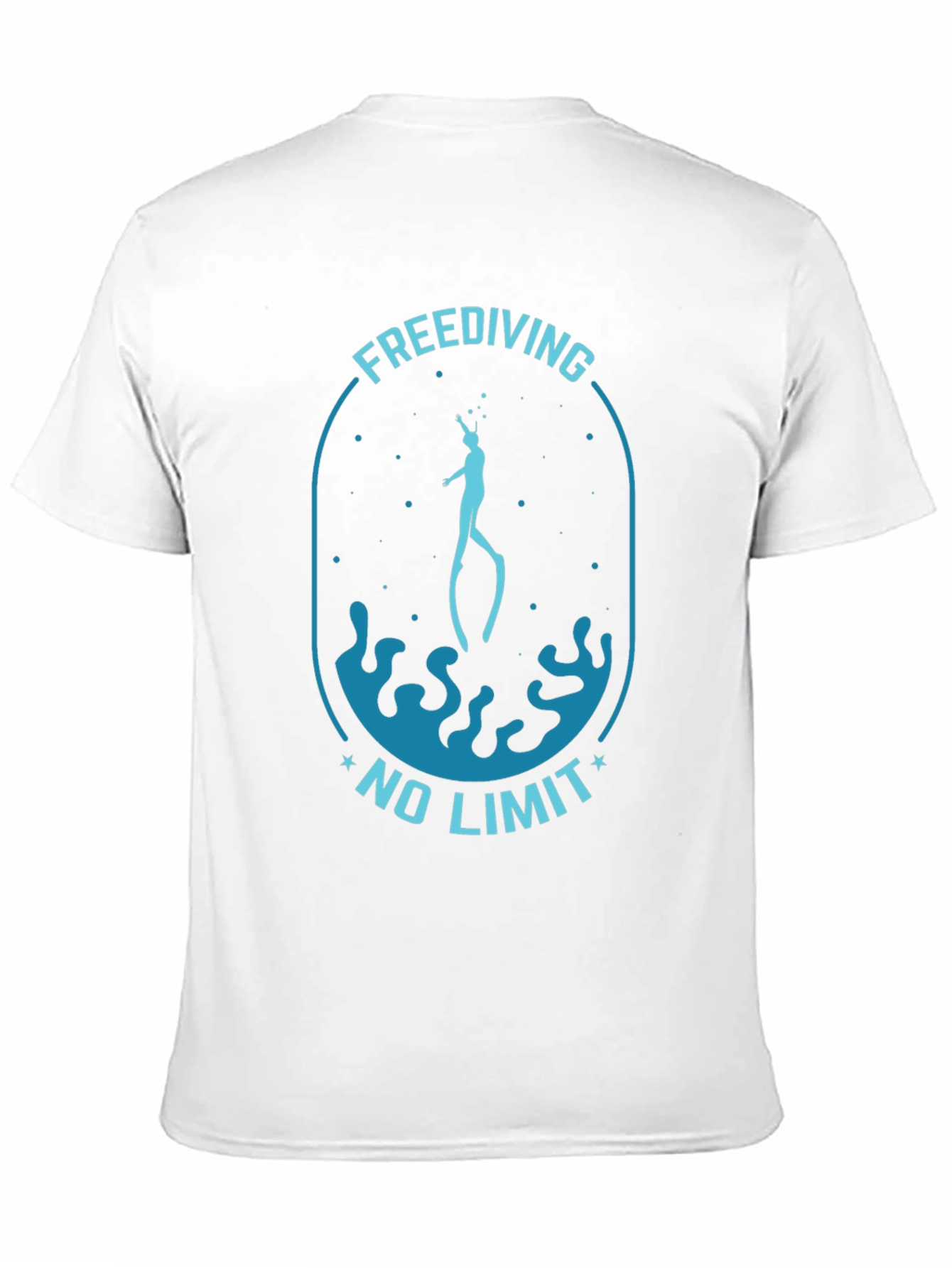 Freediving No Limit Black T-Shirt