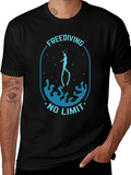 Freediving No Limit Black T-Shirt