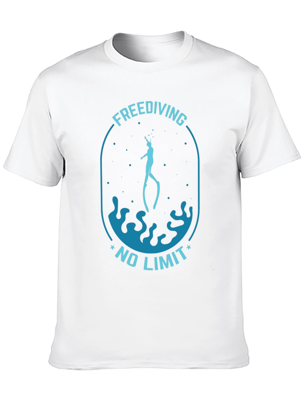 Freediving No Limit Black T-Shirt