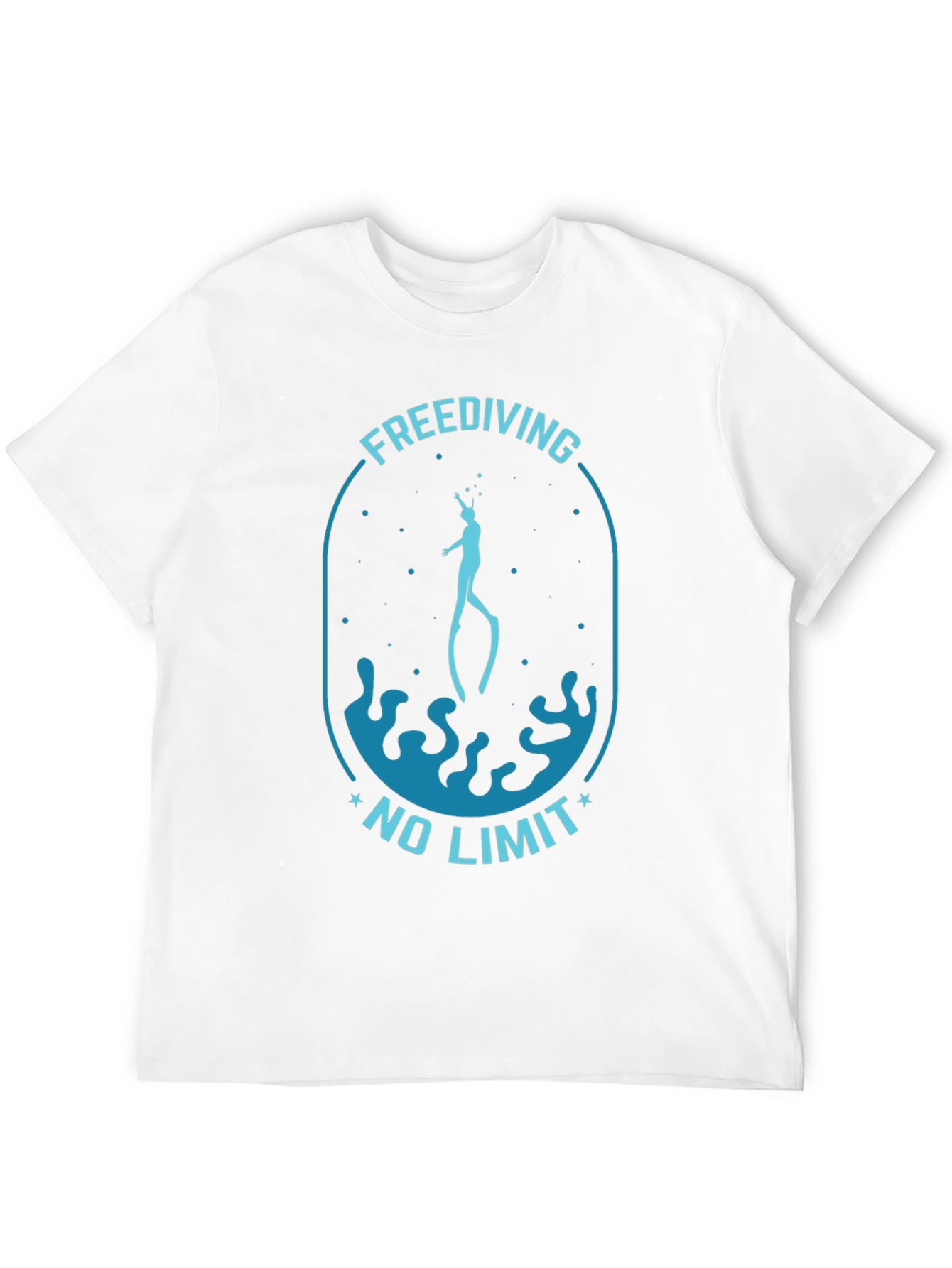 Freediving No Limit Black T-Shirt
