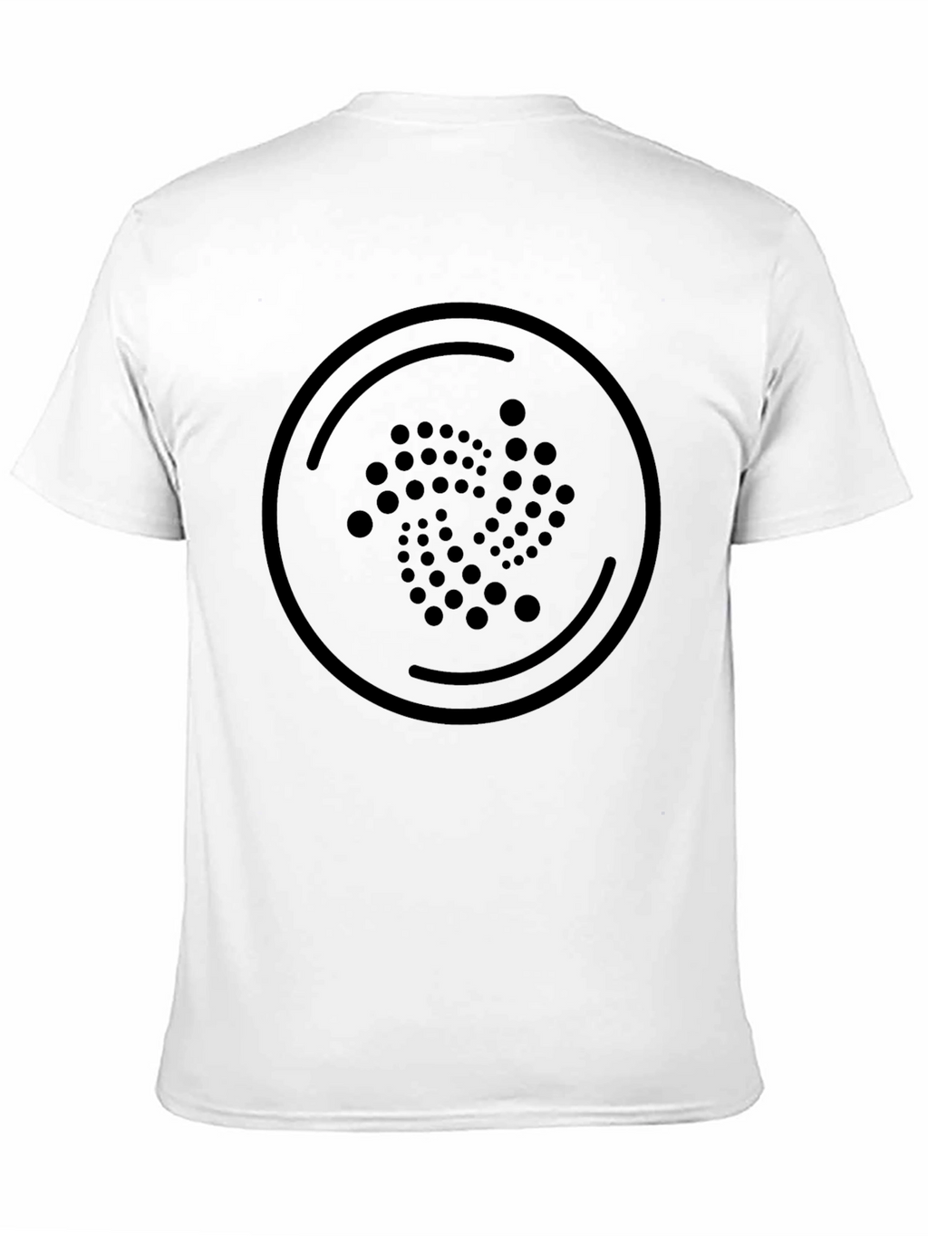 IOTA Crypto Black T-Shirt - Stylish Cryptocurrency Apparel