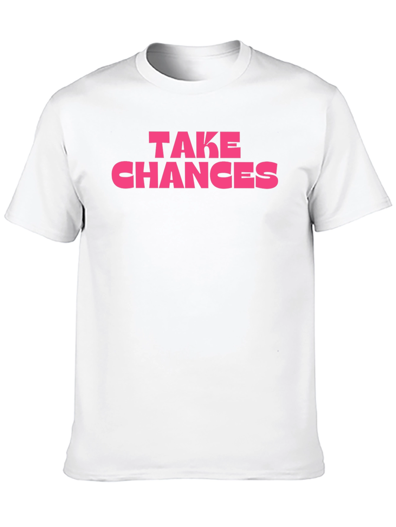 Take Chances Graphic Tee - Bold Statement Shirt
