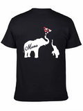 Mama Elephant Heart T-Shirt