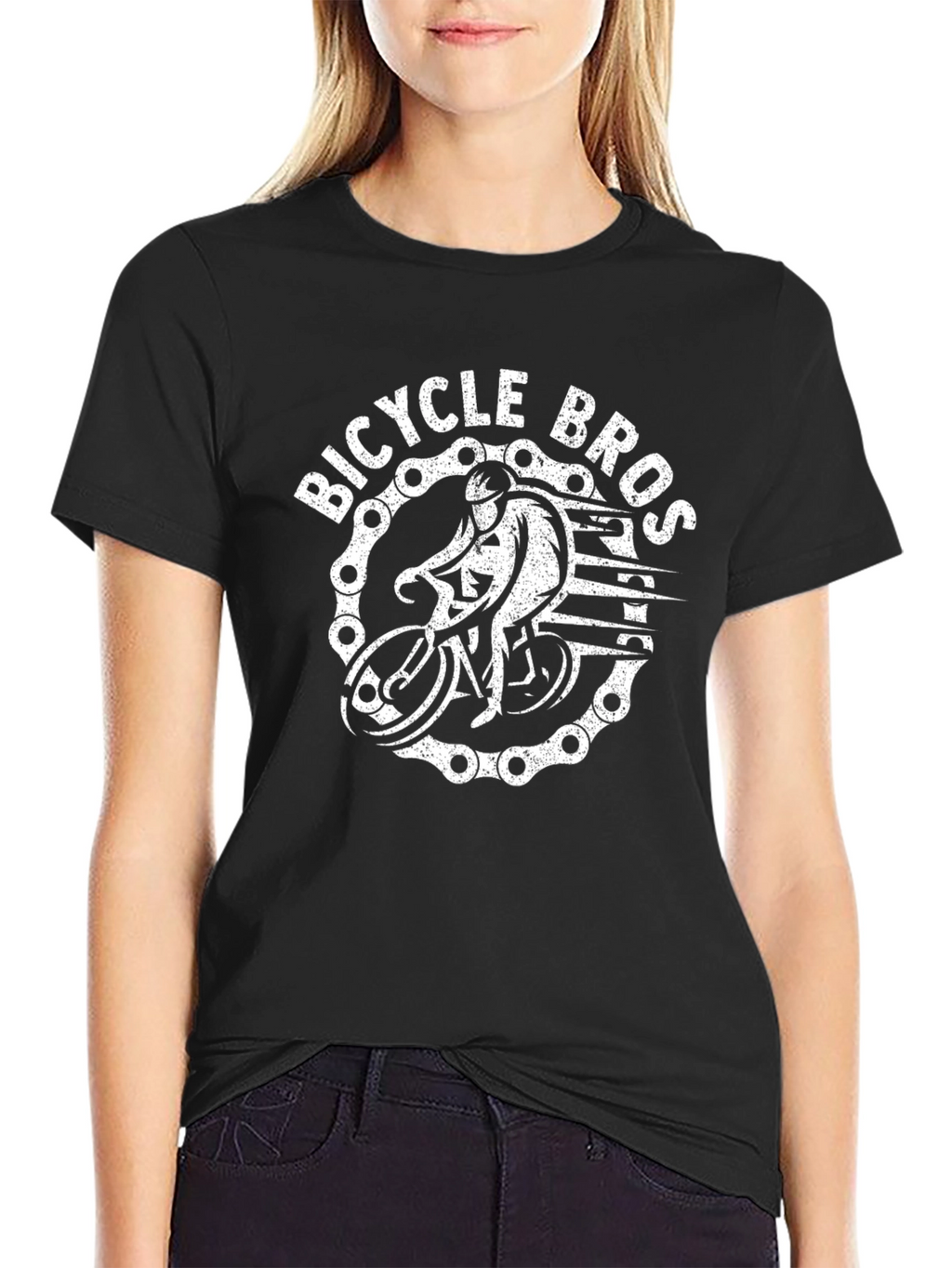 Bicycle Bros Graphic Tee - Black
