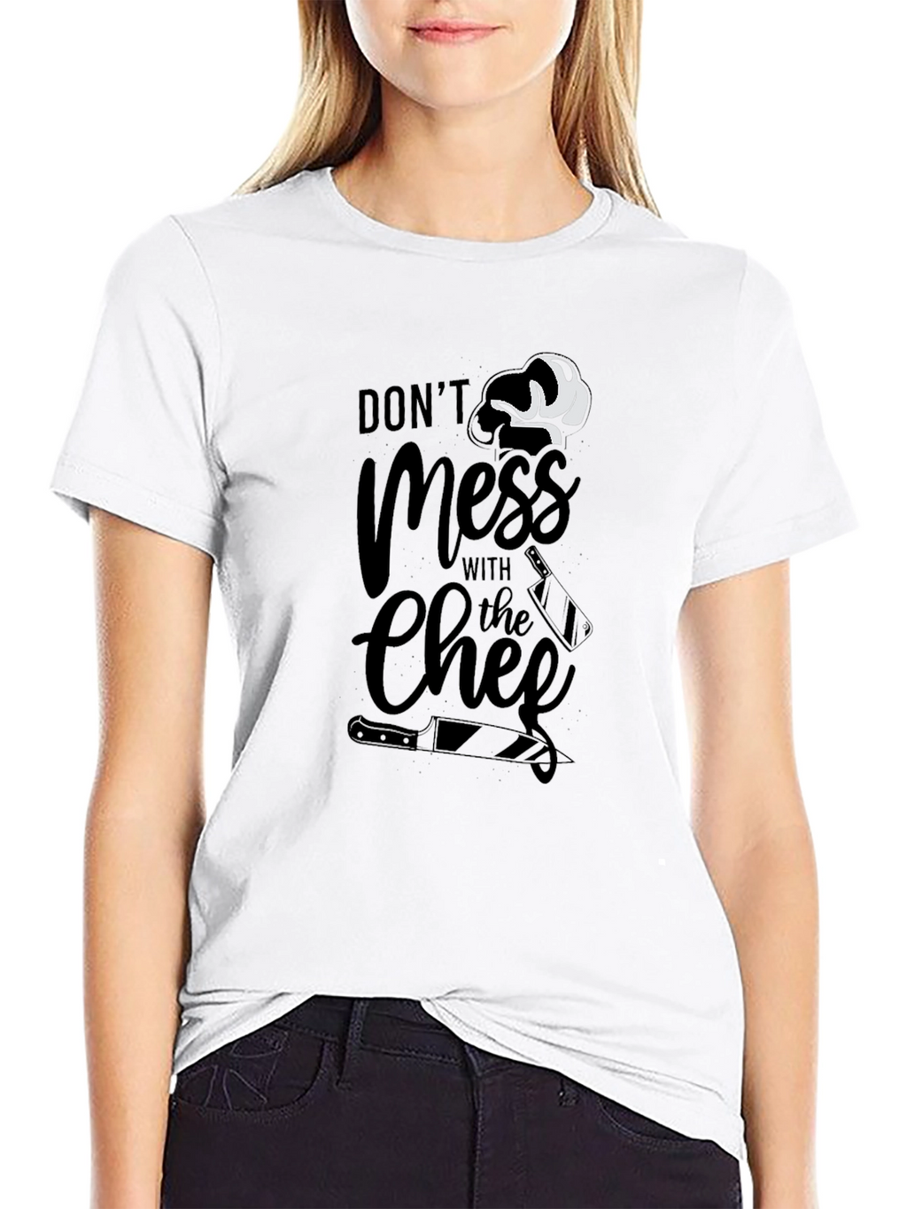 Dont Mess With The Chef Graphic T-Shirt