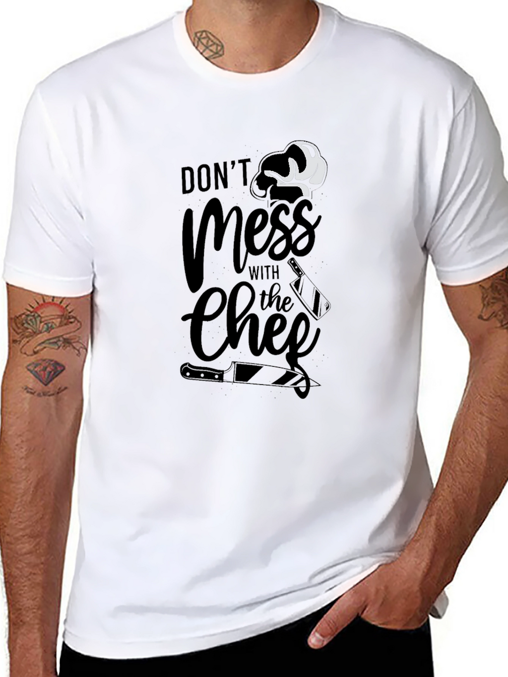 Dont Mess With The Chef Graphic T-Shirt