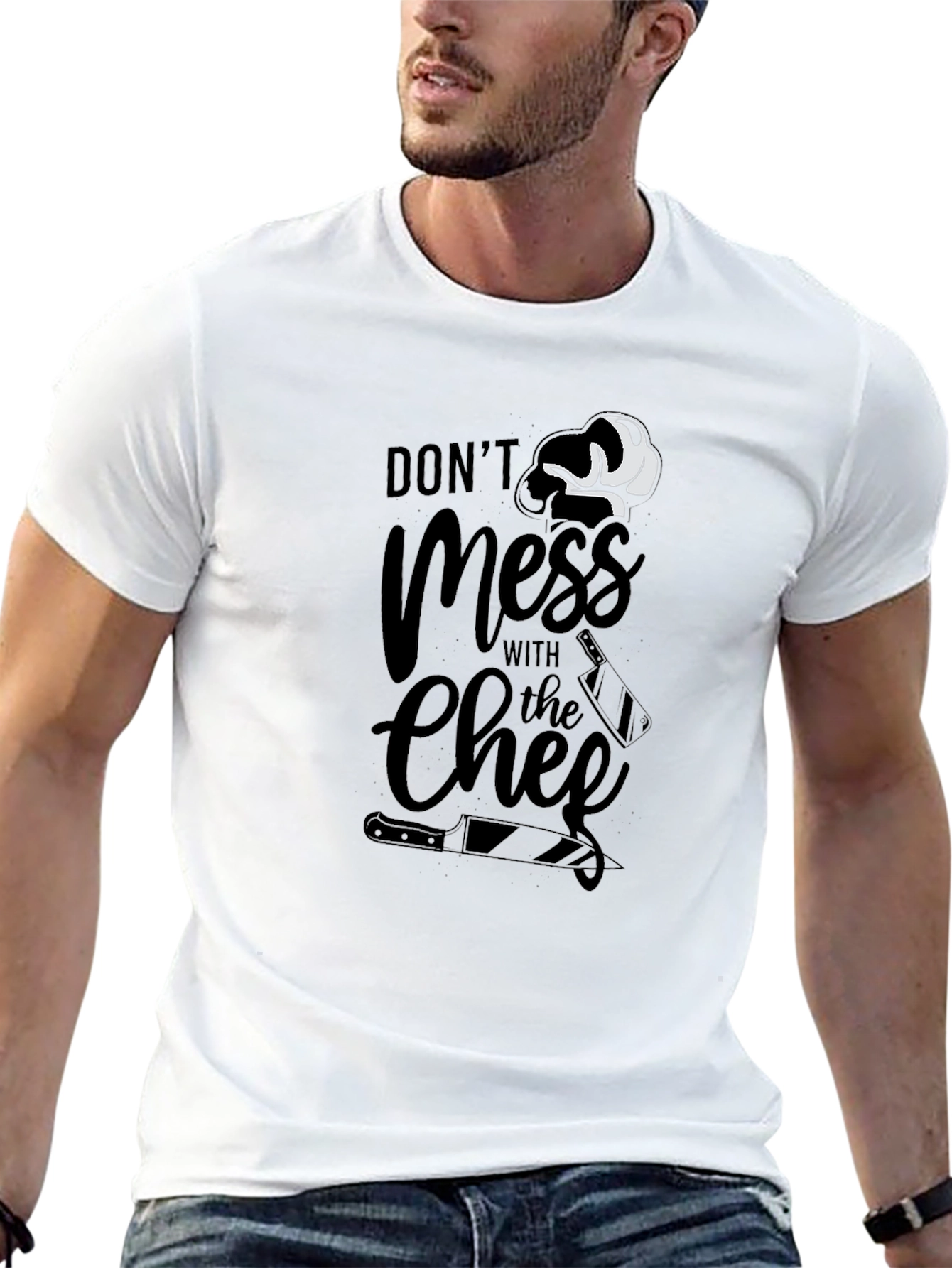 Dont Mess With The Chef Graphic T-Shirt