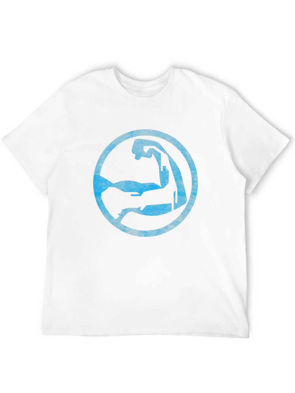 Robotic Arm Graphic Tee - Cool Sci-Fi Design