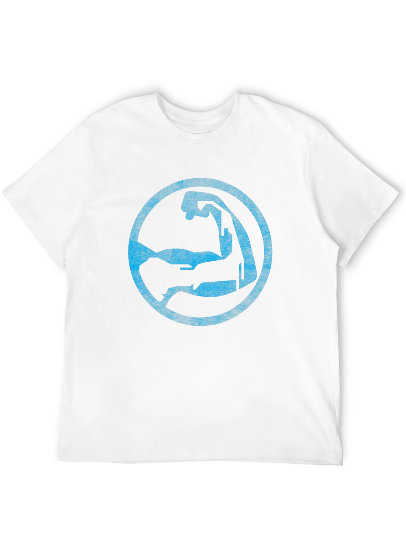 Robotic Arm Graphic Tee - Cool Sci-Fi Design