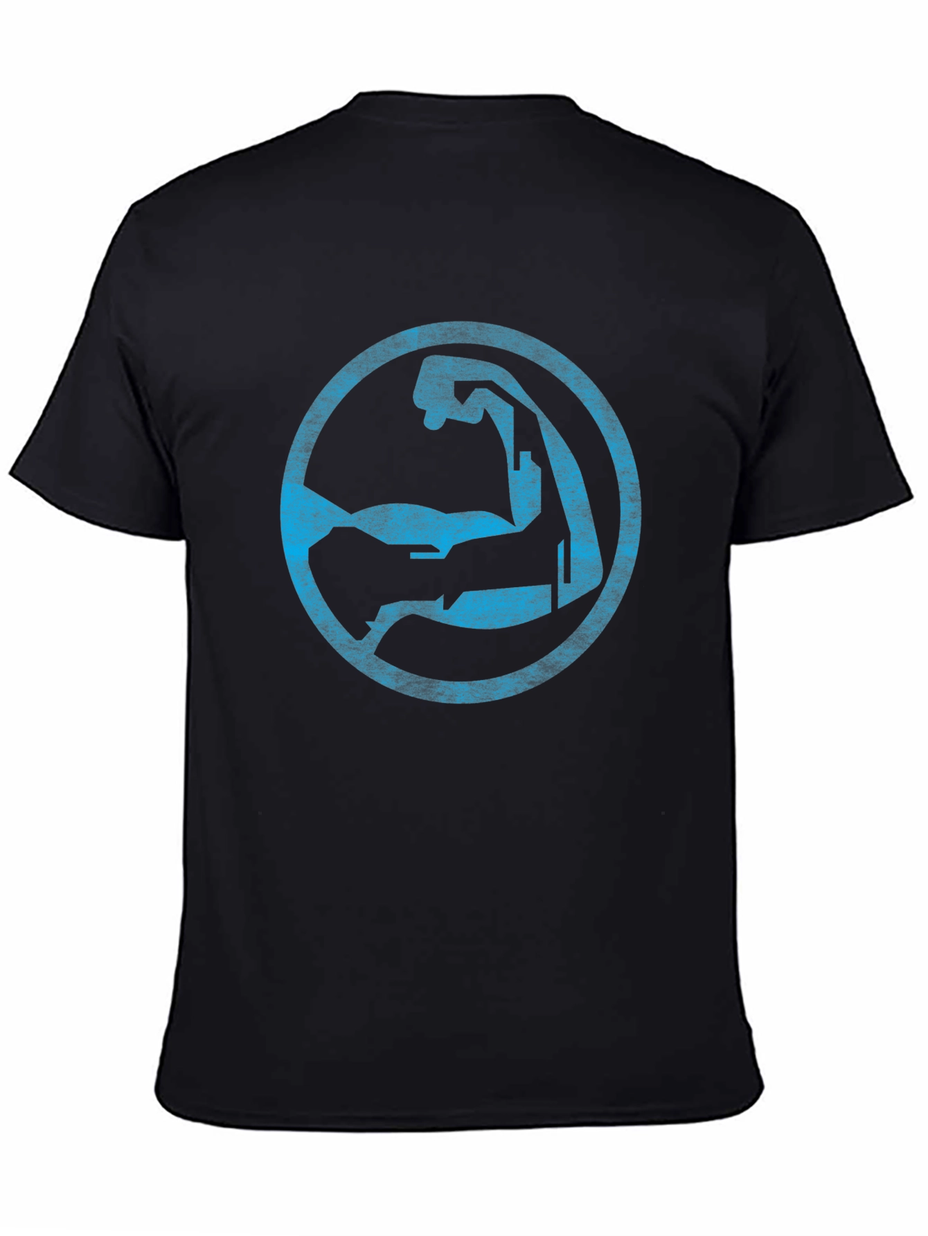 Robotic Arm Graphic Tee - Cool Sci-Fi Design