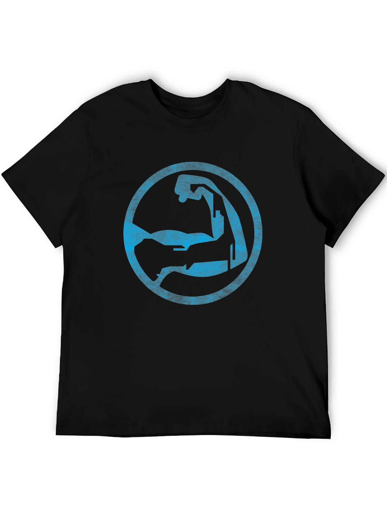 Robotic Arm Graphic Tee - Cool Sci-Fi Design
