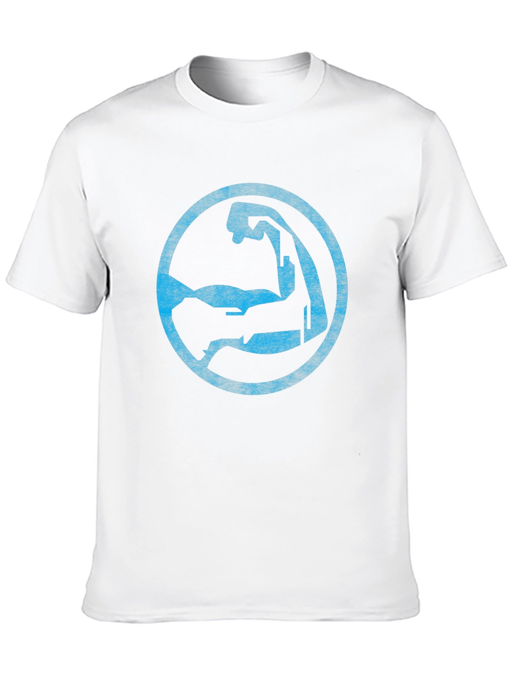 Robotic Arm Graphic Tee - Cool Sci-Fi Design