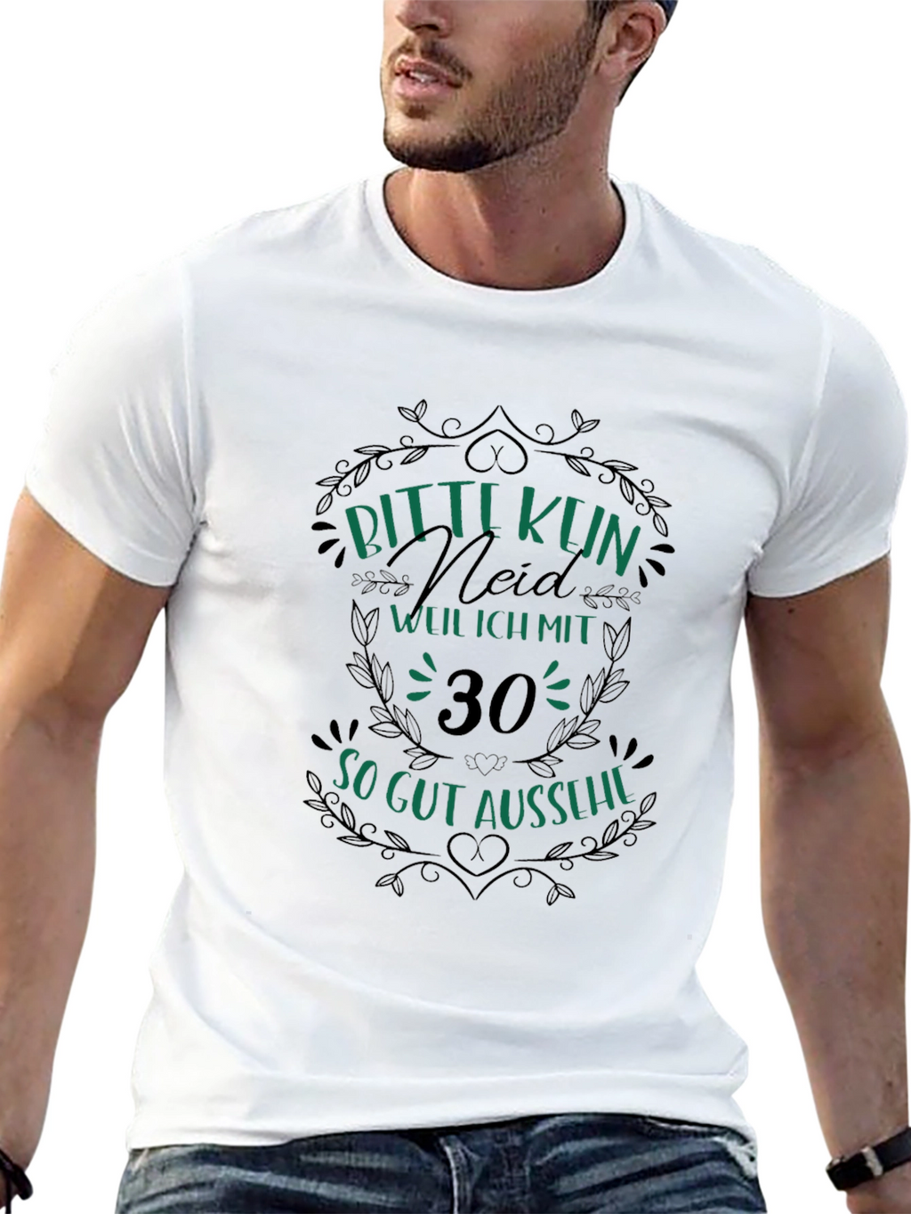 Funny 30th Birthday T-Shirt - Bitte Kein Neid