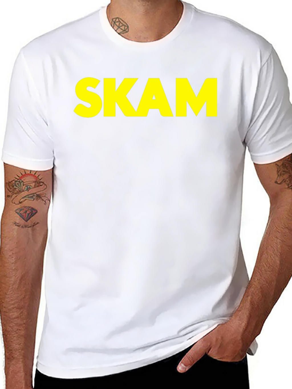 SKAM T-Shirt - Classic Design in Black