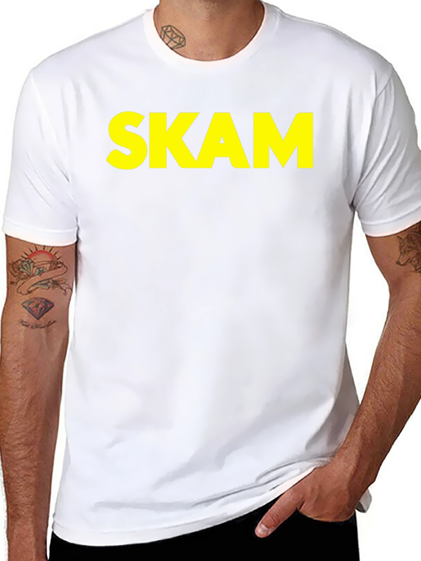 SKAM T-Shirt - Classic Design in Black