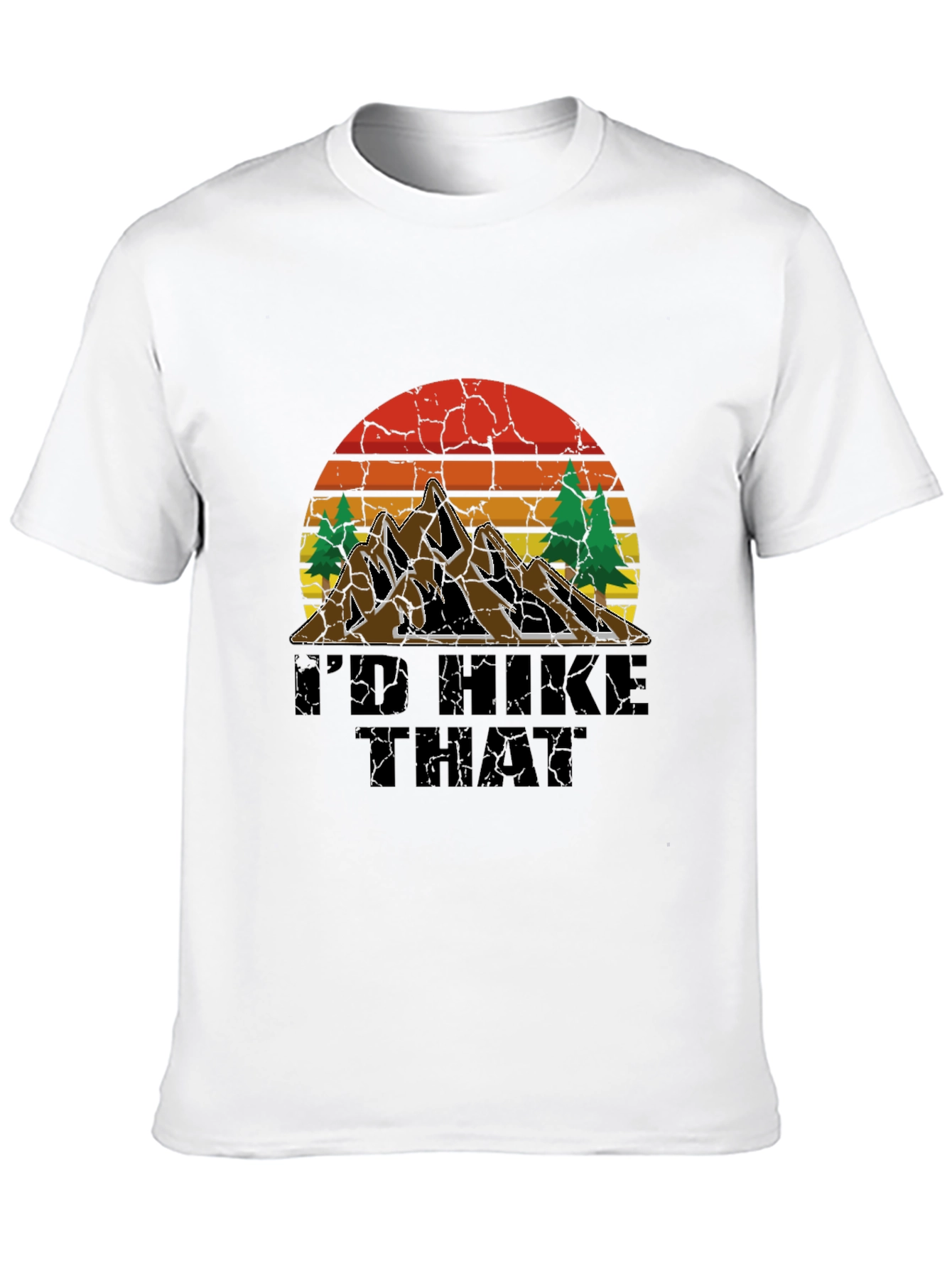 Id Hike That Graphic Tee - Mountain Lover Shirt