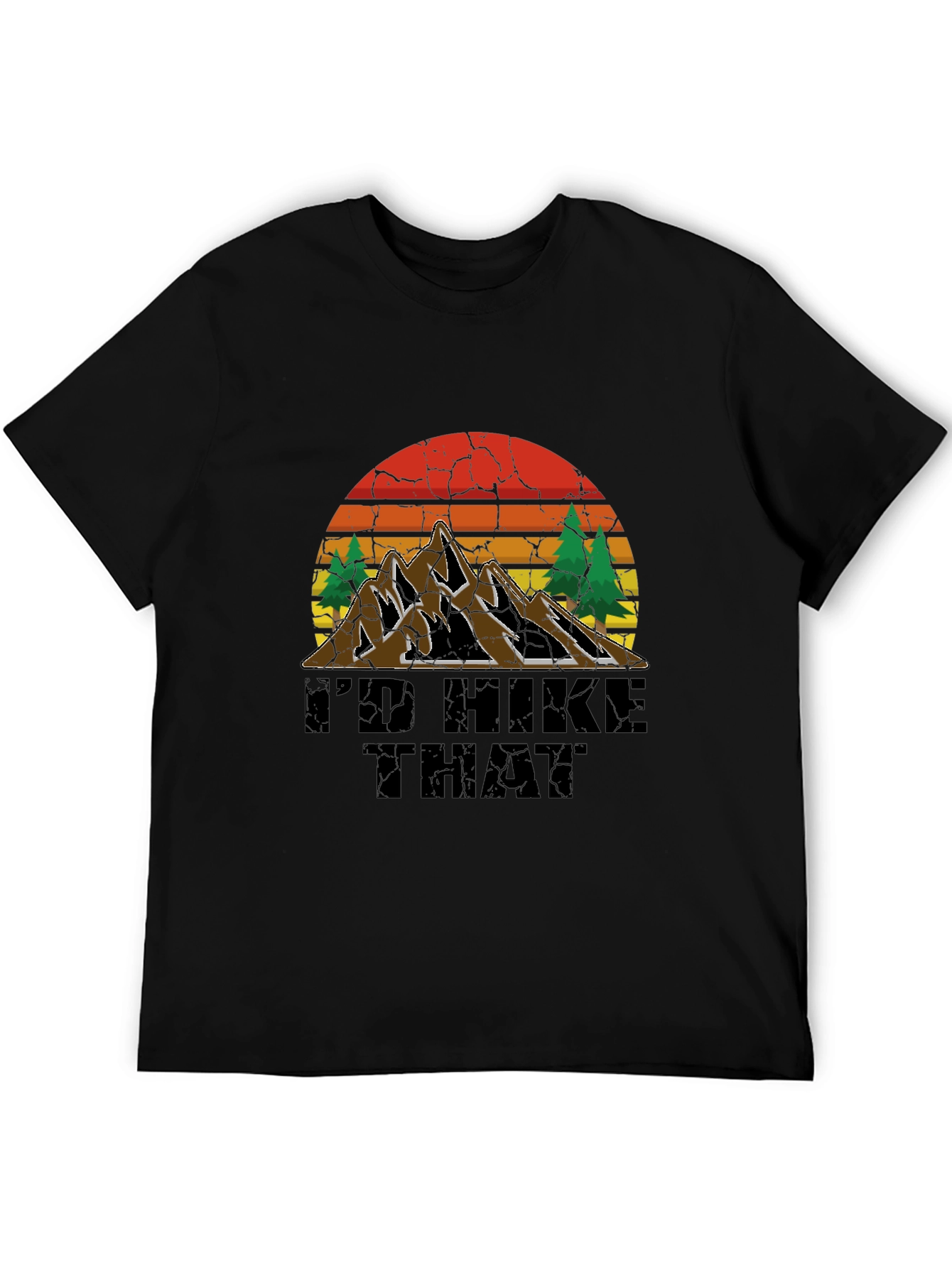 Id Hike That Graphic Tee - Mountain Lover Shirt