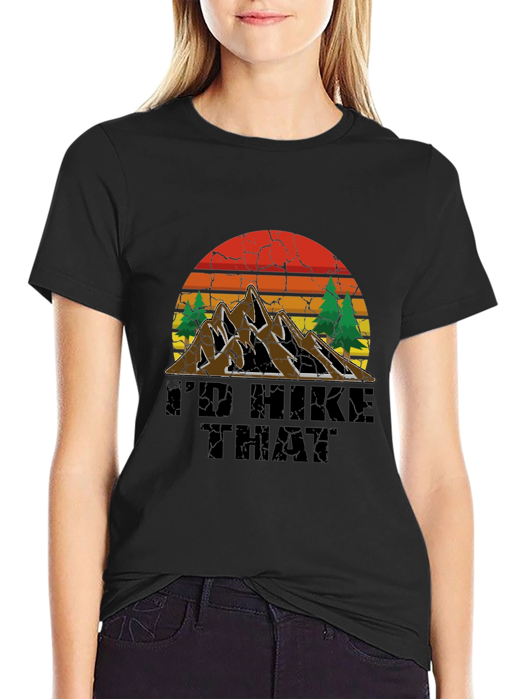 Id Hike That Graphic Tee - Mountain Lover Shirt