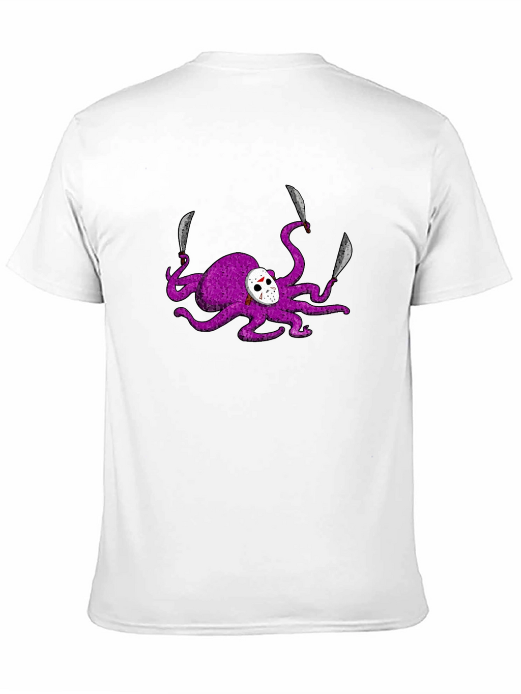 Purple Friday the 13th Octopus Graphic T-Shirt