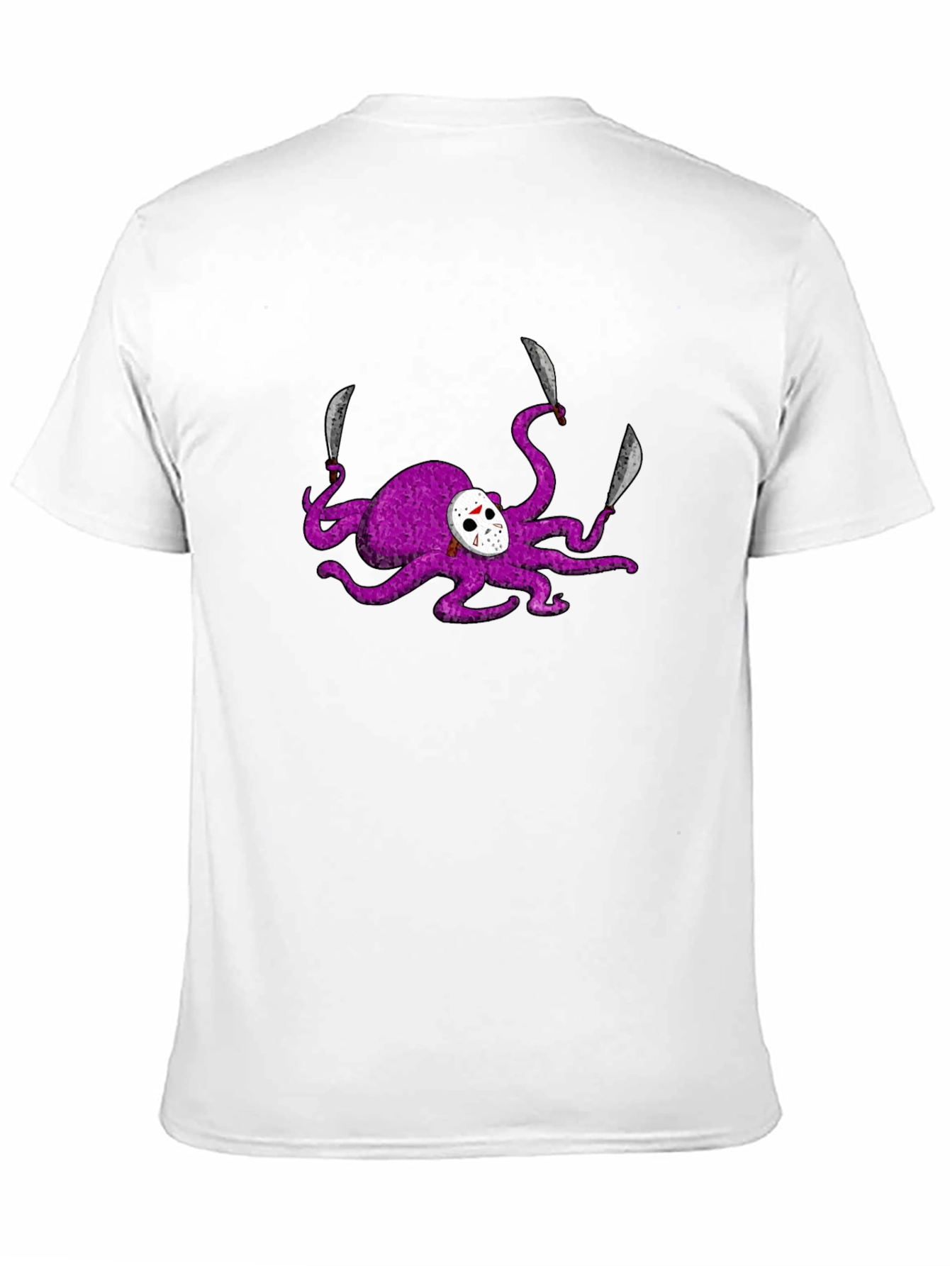Purple Friday the 13th Octopus Graphic T-Shirt