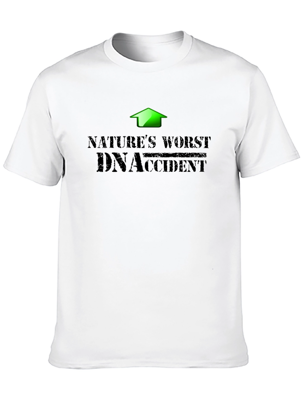 Natures Worst DNA Accident Black T-Shirt