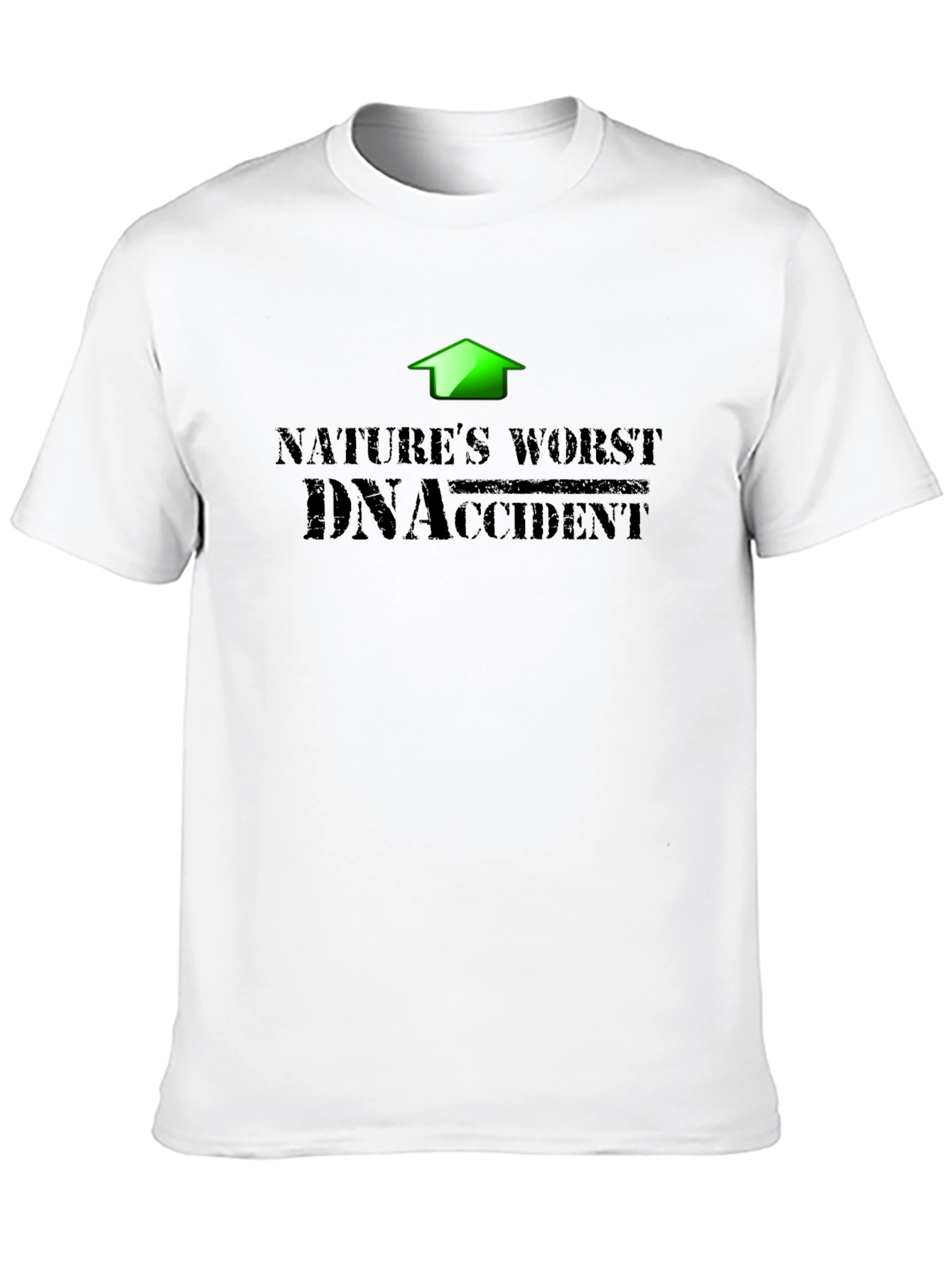 Natures Worst DNA Accident Black T-Shirt