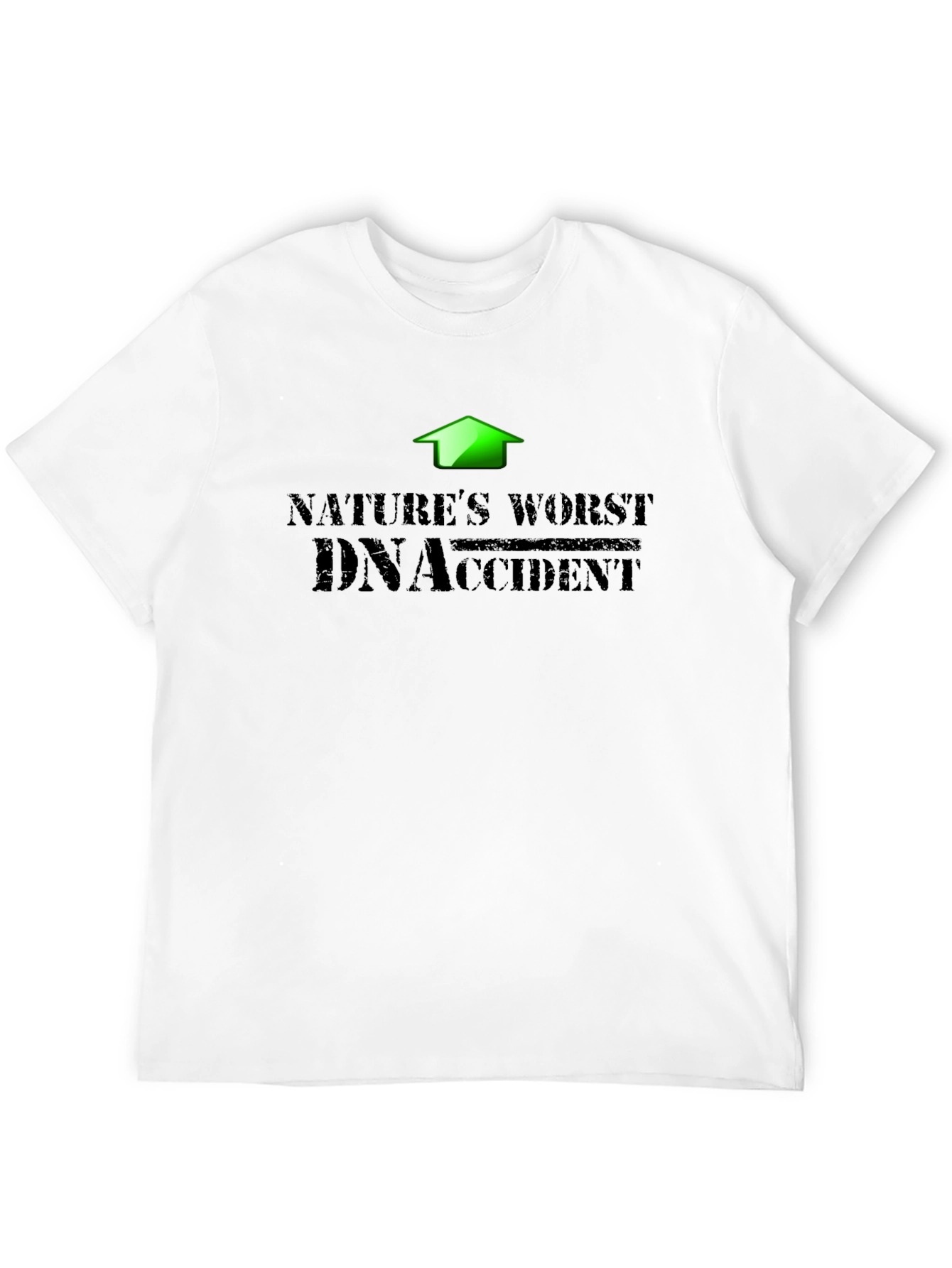 Natures Worst DNA Accident Black T-Shirt