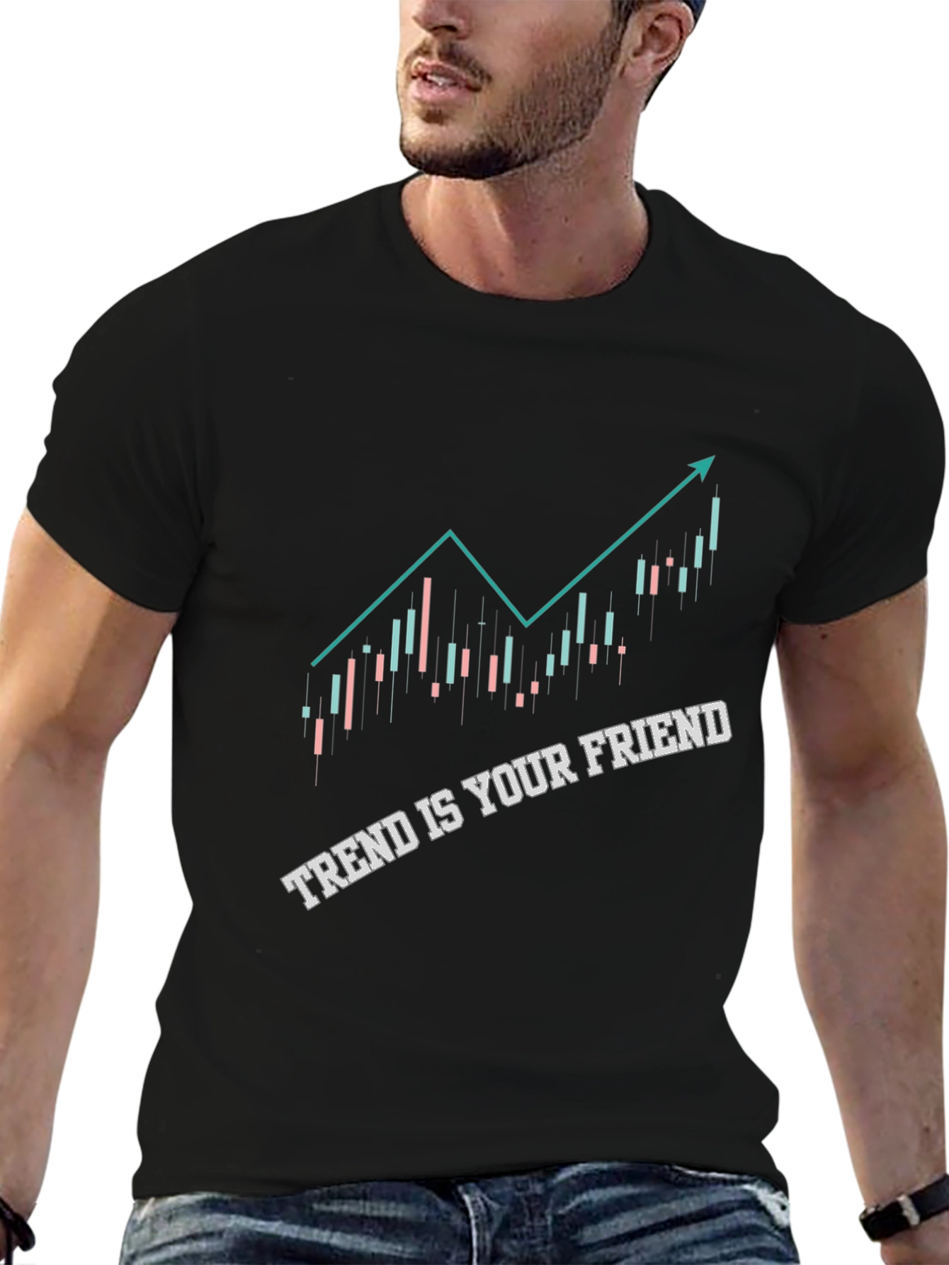 Trend Is Your Friend Stock Market Trader T-Shirt