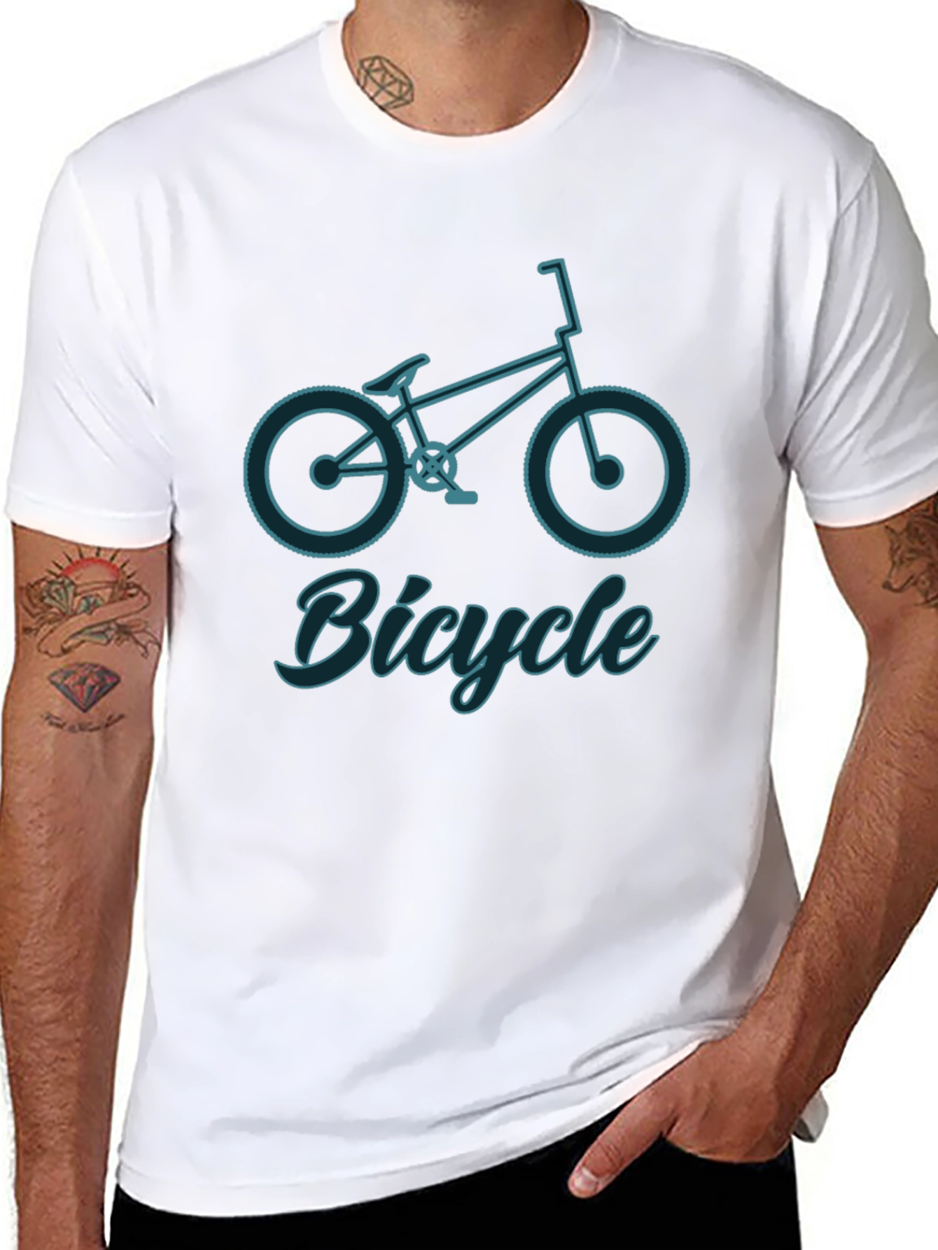Bicycle Graphic Tee - Stylish Casual Wear