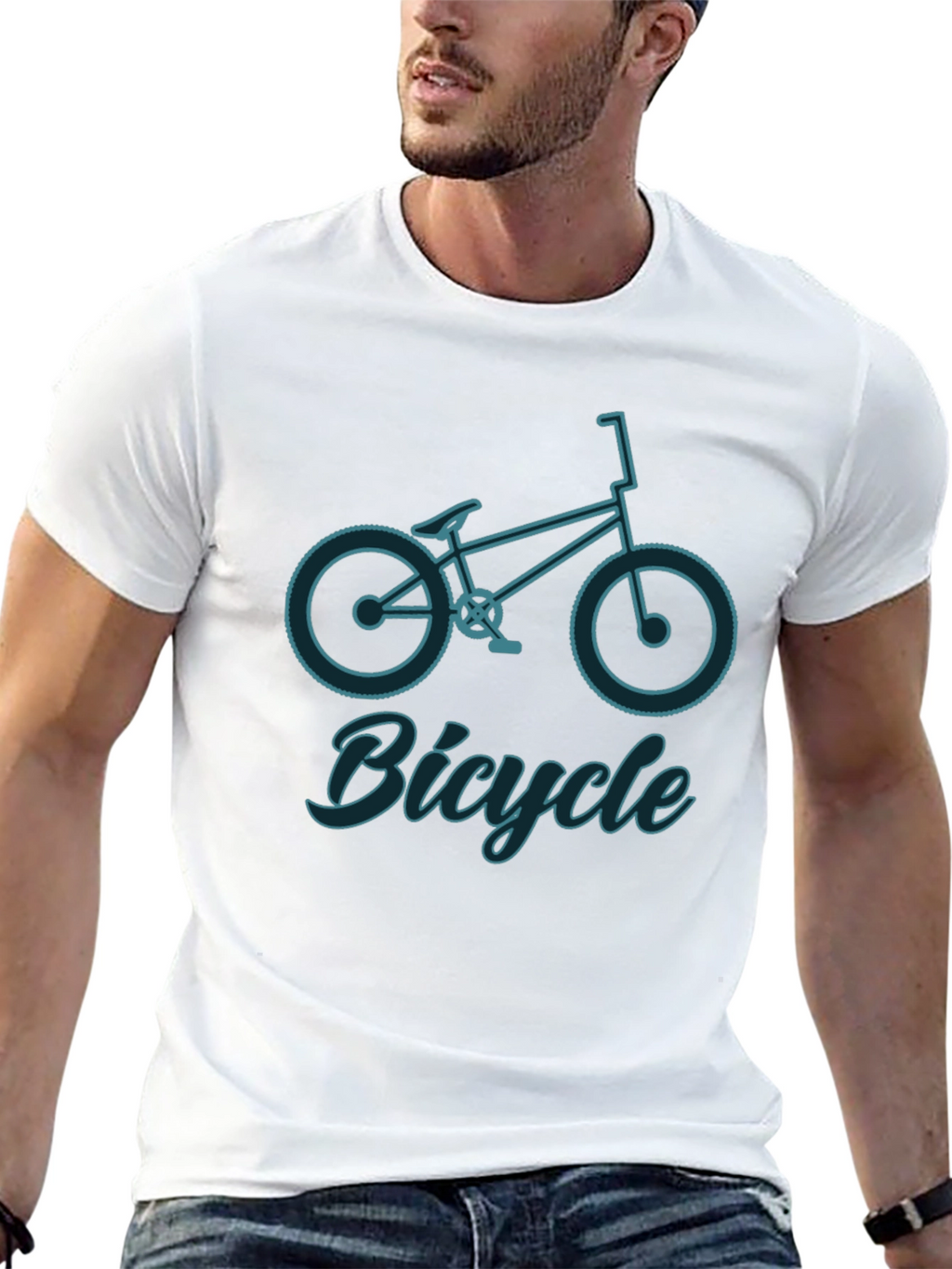 Bicycle Graphic Tee - Stylish Casual Wear
