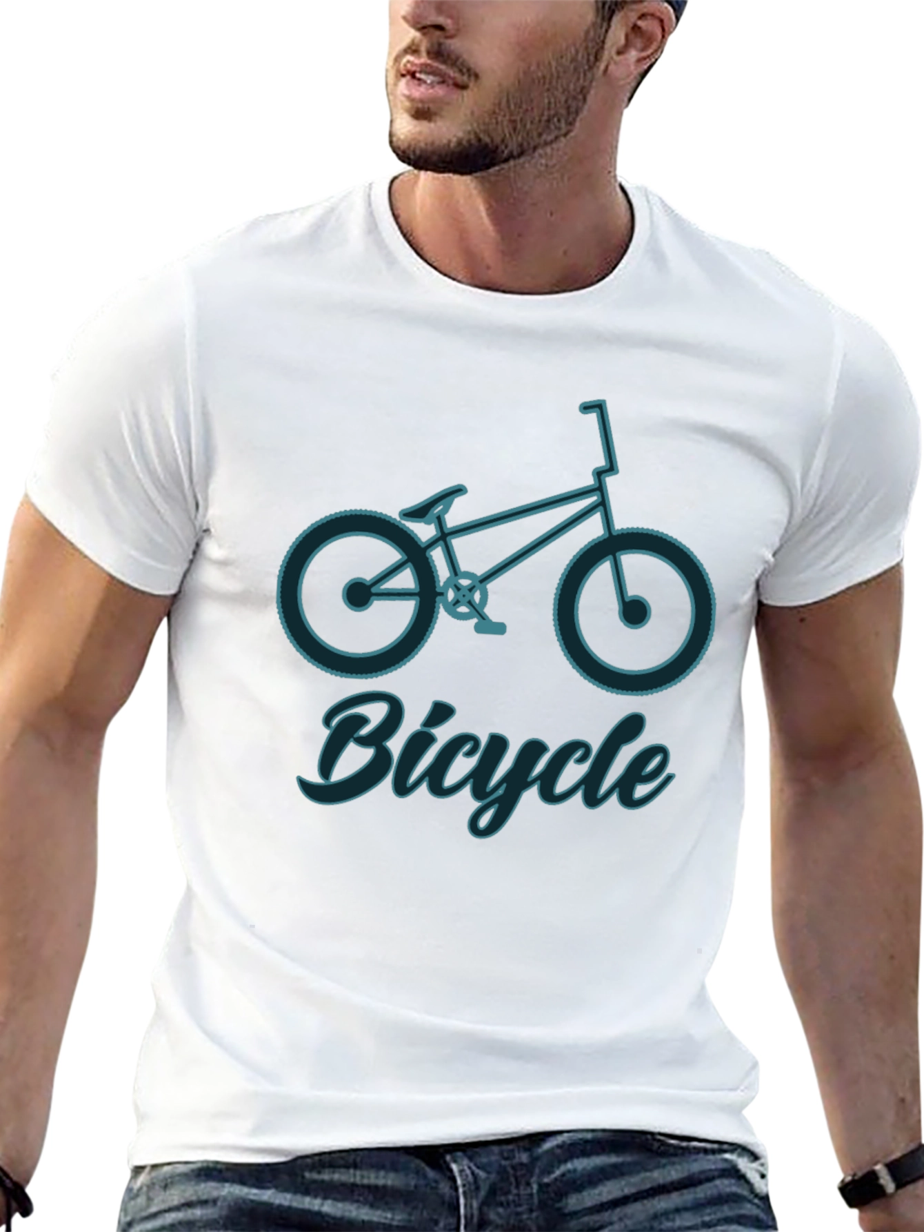 Bicycle Graphic Tee - Stylish Casual Wear