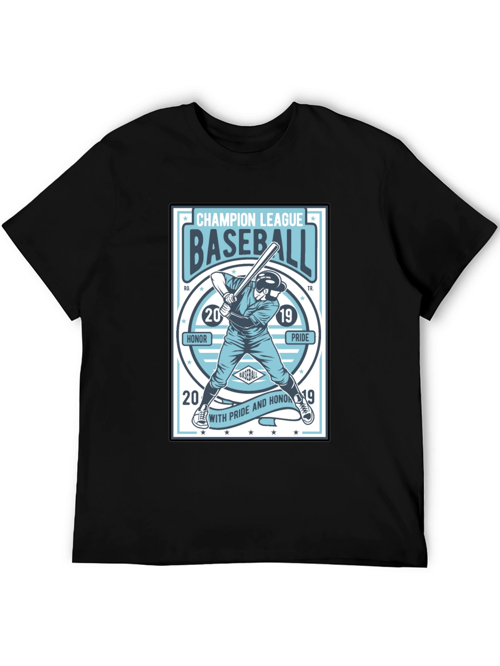 Baseball Champion League Graphic Tee
