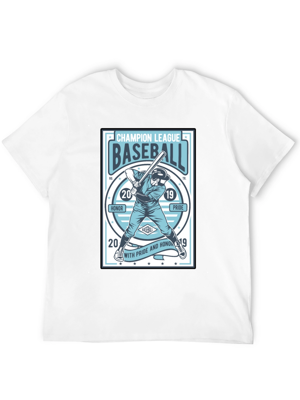 Baseball Champion League Graphic Tee