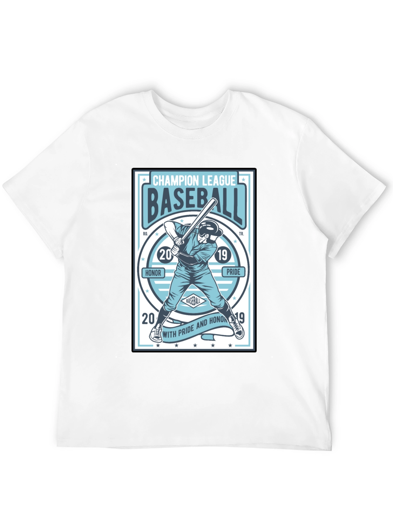Baseball Champion League Graphic Tee